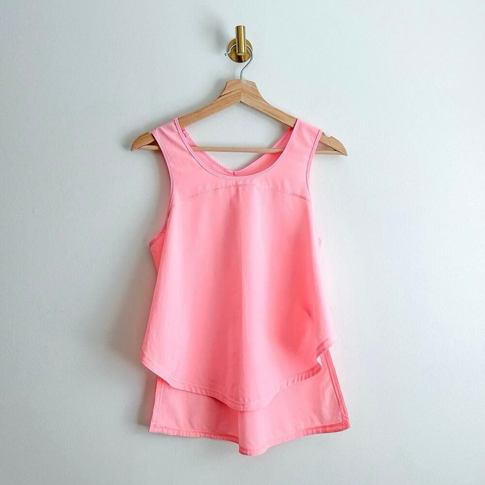 Lululemon Run Split Sleeveless Singlet in Bleached Coral